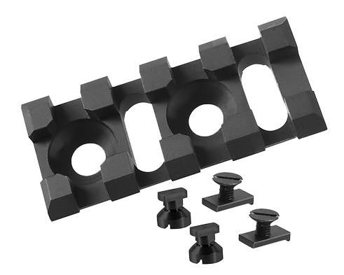 LCT 45mm Rail Section for LCK-12/LCK-1/LCK-19/ZK-12/ZK-12U, Black