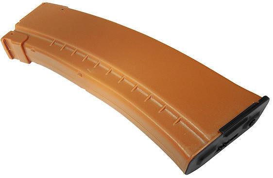 LCT Airsoft LCK74 450rds High Cap Magazine, Brown