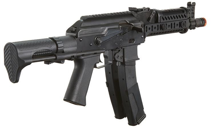 LCT Airsoft ZK PDW 9mm Airsoft AEG SMG, Black