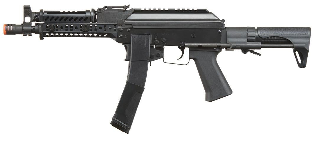 LCT Airsoft ZK PDW 9mm Airsoft AEG SMG, Black