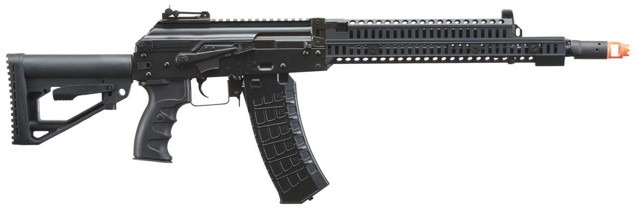 LCT Airsoft ZK12 Tactical Assault Z-Sport 13" AEG Airsoft Rifle w/ ASTER V2 SE Expert, Black