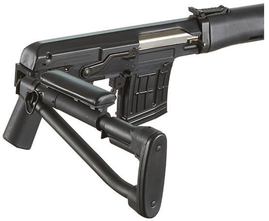 LCT SVDS Airsoft AEG Sniper Rifle, Black