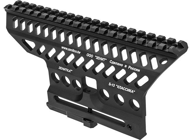 LCT Z-Series B-13 AK74 Classic Rail Platform Above Receiver, Black