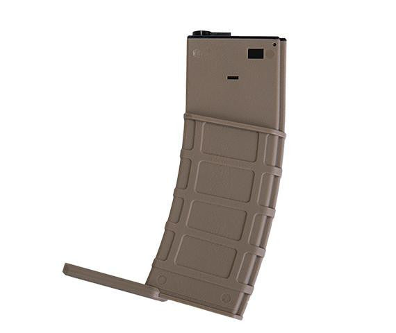 Lonex Polymer 360 Round Textured High-Cap Flash Magazine, Tan