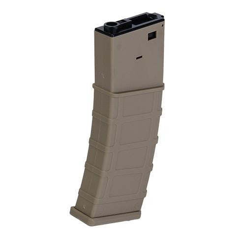 Lonex Polymer 360 Round Textured High-Cap Flash Magazine, Tan