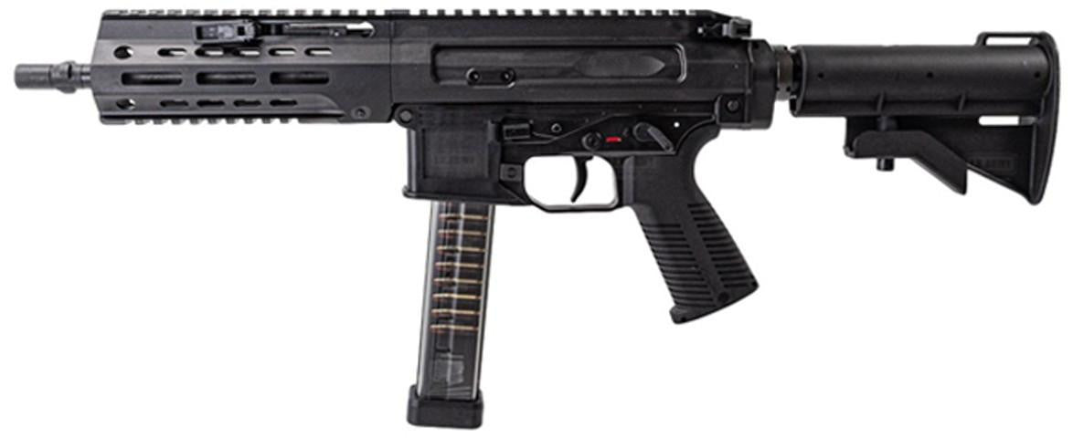 Maruyama 5PC-9 GBB Airsoft SMG Rifle, Black