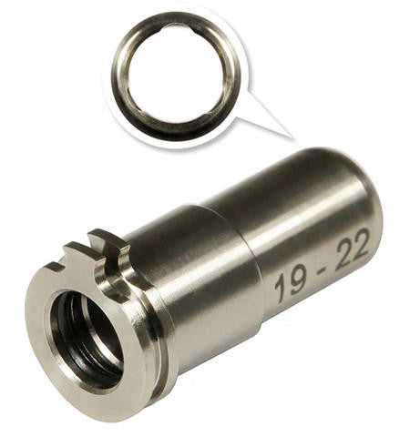 Maxx Model CNC Titanium Adjustable Air Seal Nozzle 19mm-22mm for Airsoft AEG