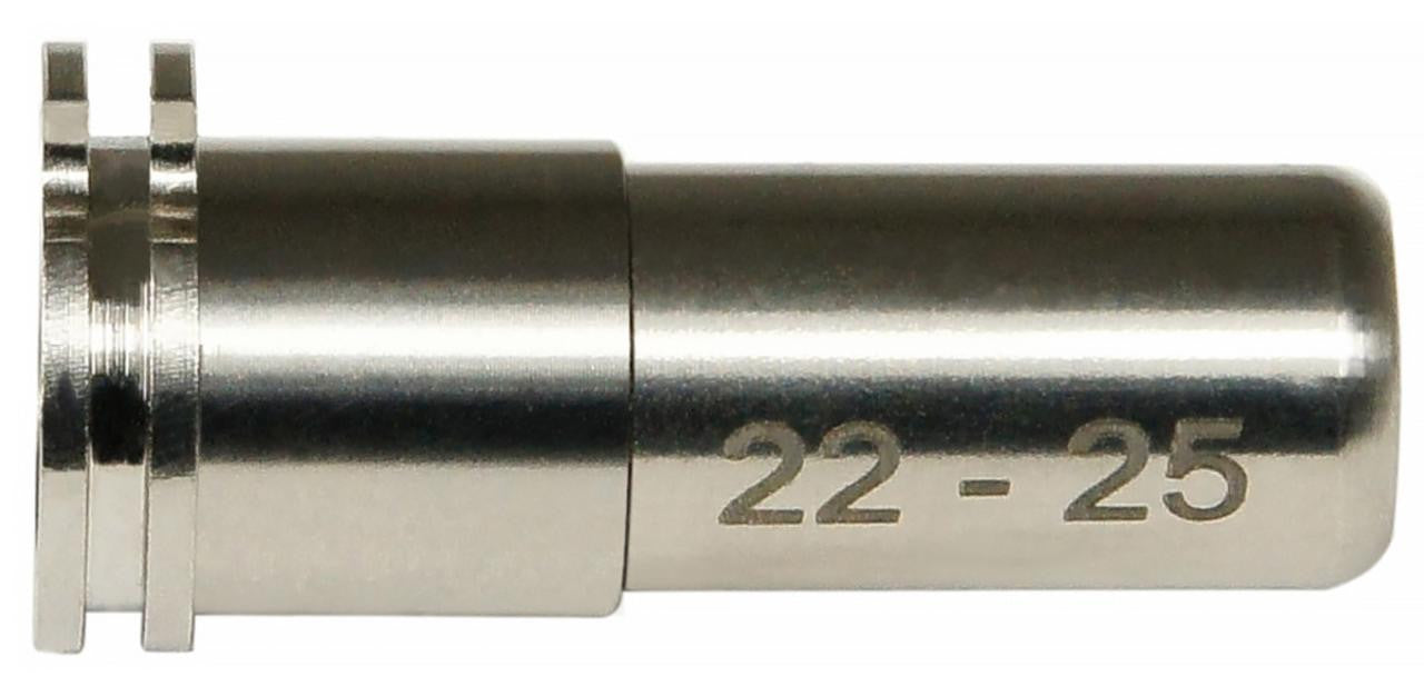 Maxx Model CNC Titanium Adjustable Air Seal Nozzle 22mm-25mm for Airsoft AEG
