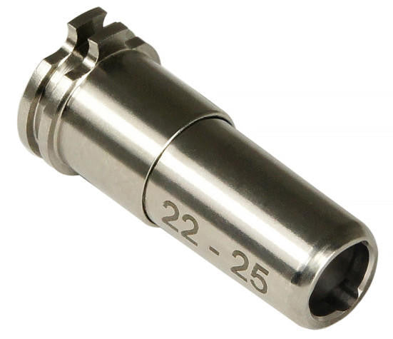 Maxx Model CNC Titanium Adjustable Air Seal Nozzle 22mm-25mm for Airsoft AEG