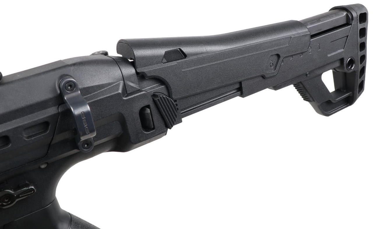 G&G MXC 9 Enhanced Version Airsoft Rifle, Black