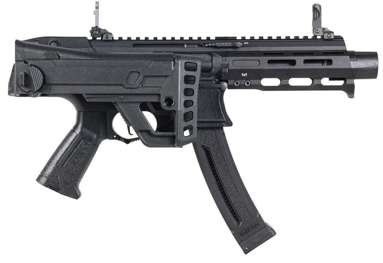 G&G MXC 9 Enhanced Version Airsoft Rifle, Black