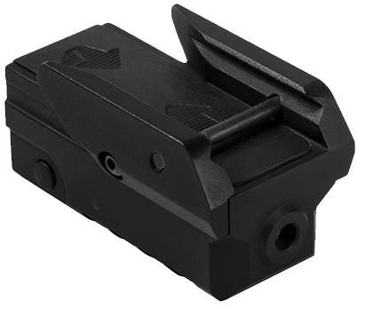 NcStar Compact Pistol Blue Laser w/ Strobe, Black