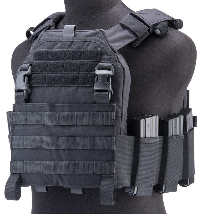Phantom Gear "Wraith" T3 Plate Carrier, Large, Black