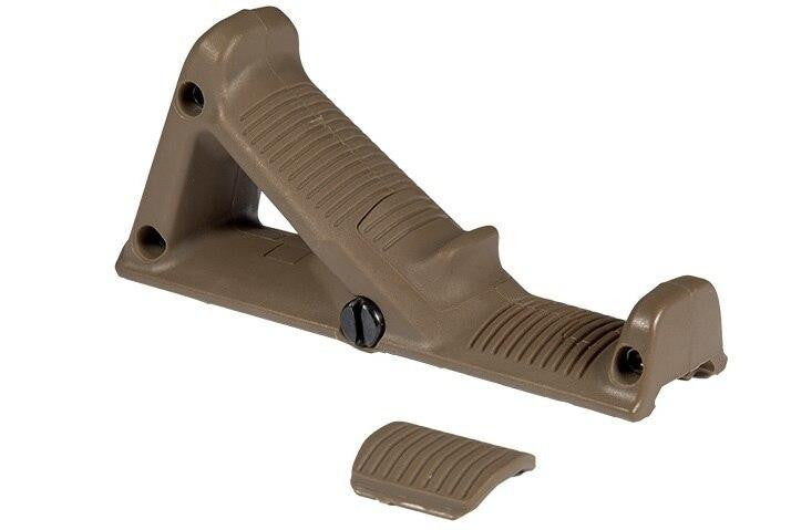 Plastic Angled Foregrip, Dark Earth, Type 2