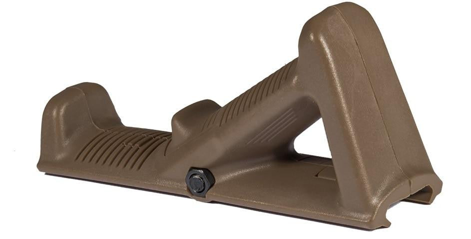 Plastic Angled Foregrip, Dark Earth, Type 2