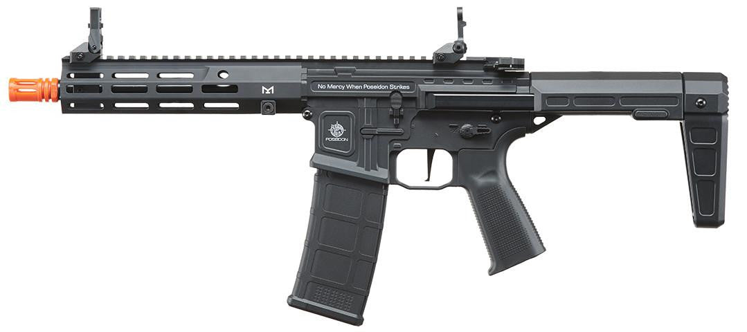 Poseidon Punisher 9" PDW AEGR Airsoft Rifle w/ Medusa Mosfet, Black