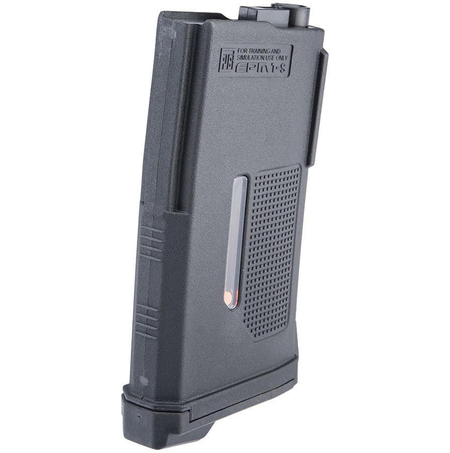 PTS 170rd Enhanced Polymer Short Magazine Mid-Cap for M4 Series Airsoft AEG Rifles, Black
