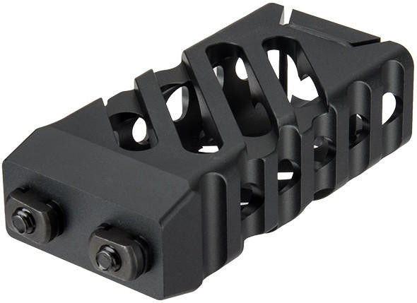 Ranger Armory Skeletonized M-LOK Short Vertical Forward Grip Cross Cut, Black