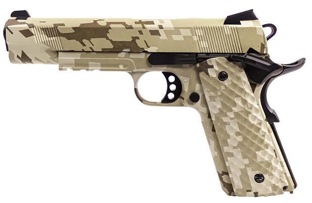 Raven MEU Gas Blowback Airsoft Pistol, Digi Desert