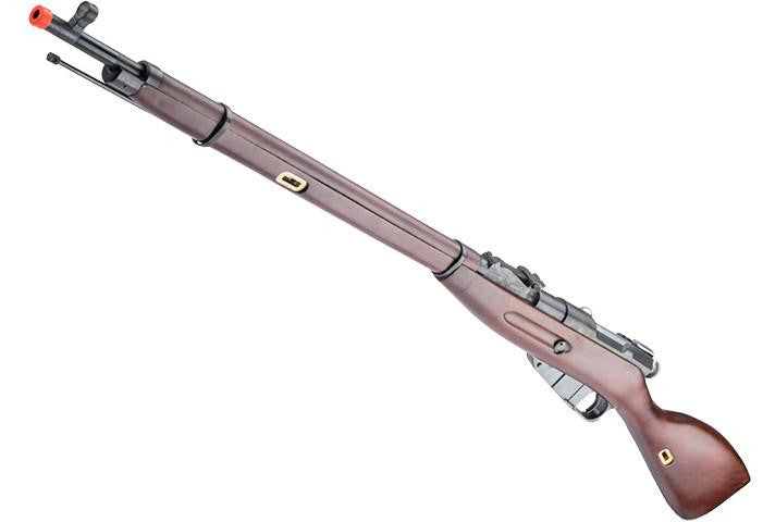 S&T M1891/30 Mosin Nagant Bolt Action Airsoft Rifle, Real Wood