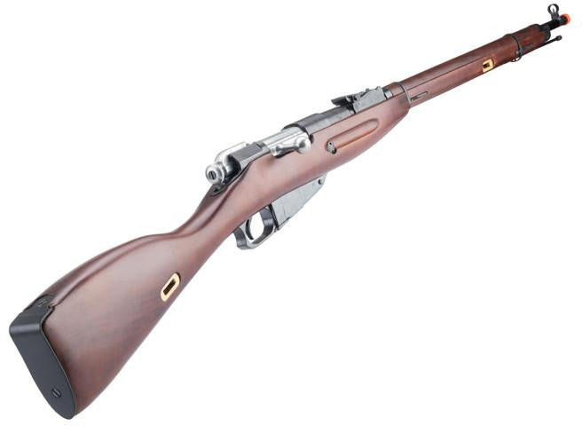 S&T M1891/30 Mosin Nagant Bolt Action Airsoft Rifle, Real Wood