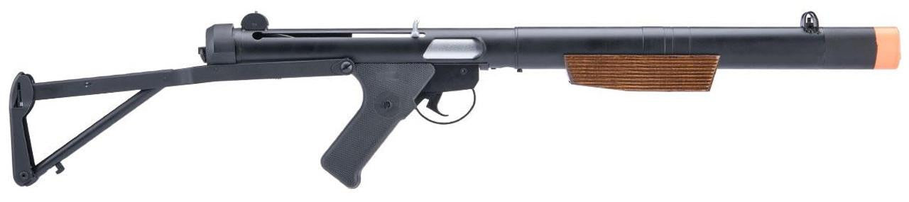 S&T Sterling Mk5 L34A1 Airsoft AEG Submachine Gun, Black