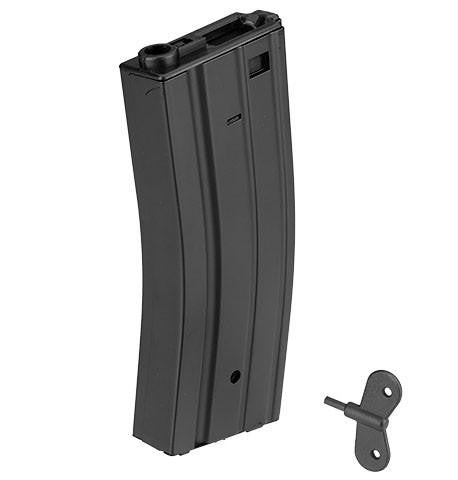 Sentinel Gears 330rd M4 / M16 High-Cap Airsoft AEG Magazine, Black