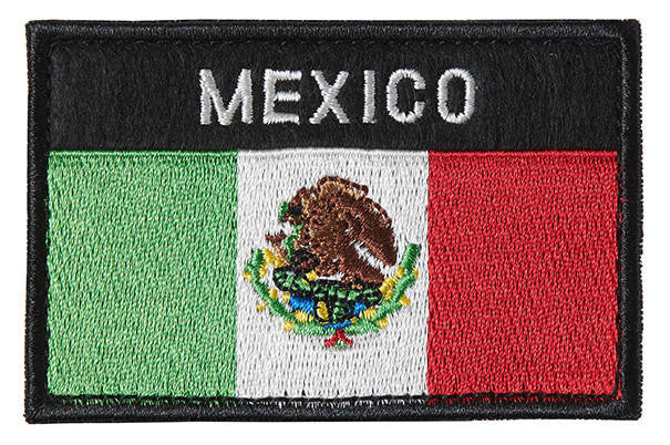 Sentinel Gears Embroidered Mexican Flag Patch