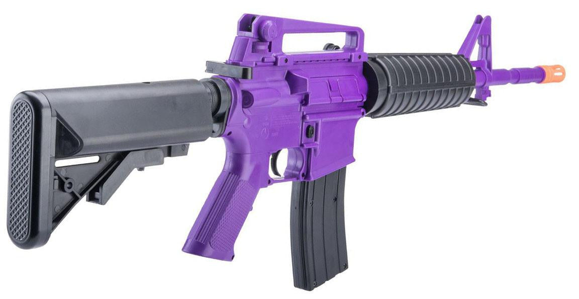 SoftAir Colt Licensed Carbine M4 Airsoft Rifle, Purple