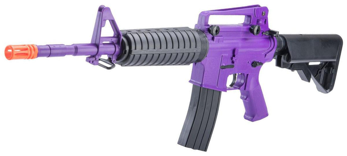 SoftAir Colt Licensed Carbine M4 Airsoft Rifle, Purple