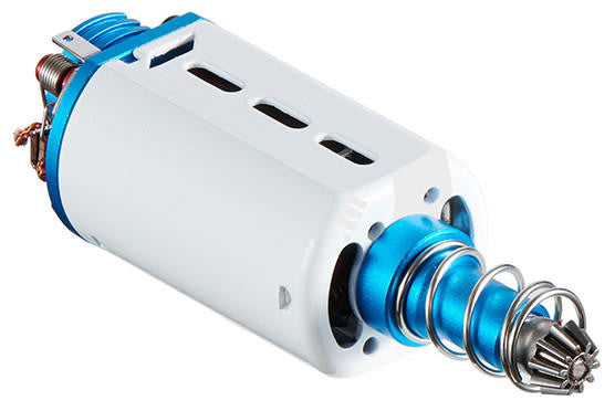 Solink Super High Torque 33000rpm Long Type Motor for V2 Gearboxes, White/Blue