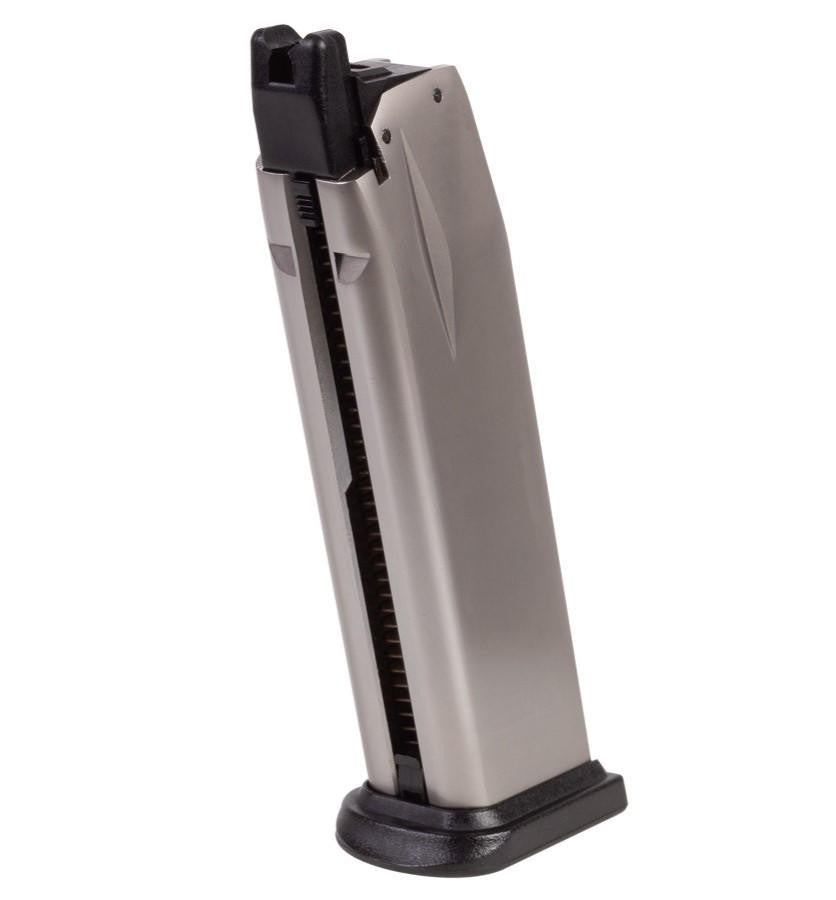 Springfield Armory XDM 3.8" & 4.5" .177 20rds CO2 Blowback BB Pistol Magazine, Black