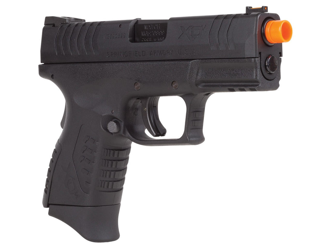 Springfield Armory XDM 3.8” Compact Gas Blowback Airsoft Pistol, Black