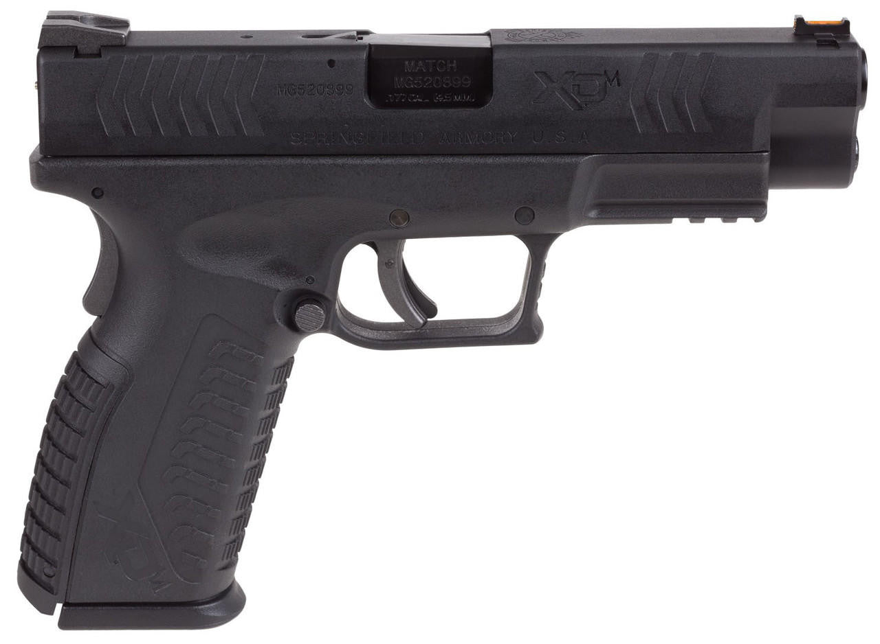 Springfield Armory XDM 4.5" .177 cal. CO2 Blowback Air Pistol, Black