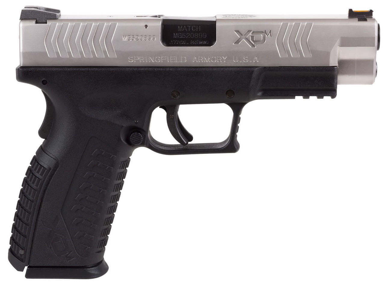 Springfield Armory XDM 4.5" .177 cal. CO2 Blowback Air Pistol, Two-Tone