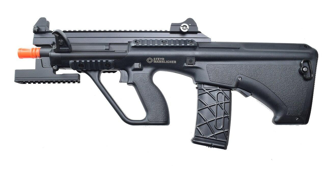 STEYR AUG A3 XS Commando CQB Bullpup Airsoft Proline AEG, Black