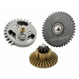 Super Shooter SHS 13:1 Airsoft Gear Set Taiwan AEG Speed Gears