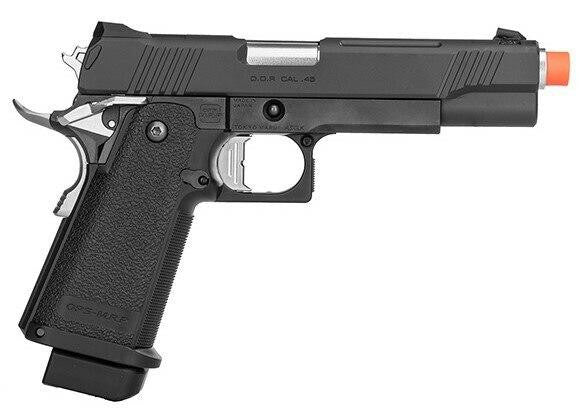 Tokyo Marui D.O.R Hi-Capa 5.1 Gas Blowback Airsoft Pistol, Black