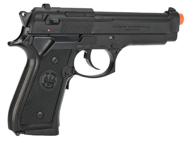 Tokyo Marui Full Size M92F Military Airsoft EBB AEP Pistol, Black
