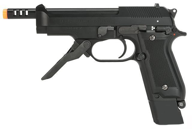 Tokyo Marui Full Size M93R Airsoft AEP Pistol, Black