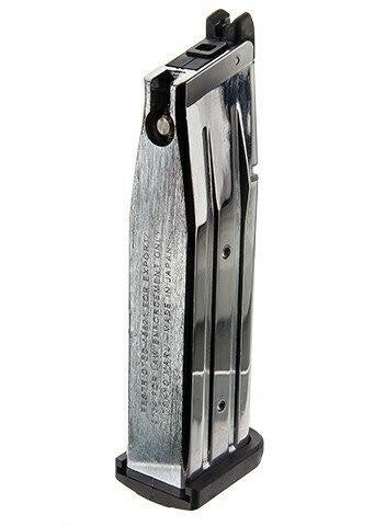 Tokyo Marui Hi-Capa 5.1 31rd Gas Blowback Magazine, Chrome