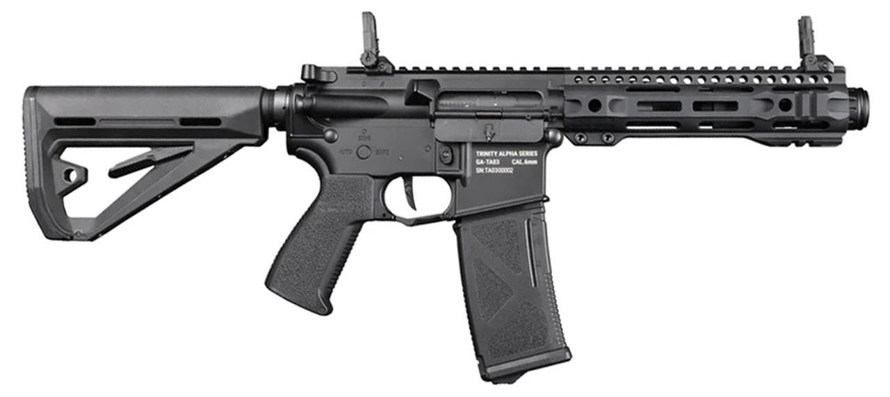Arcturus Trinity Armament Alpha SBR 7.9" AEG w/ GATE Titan II Bluetooth, Black