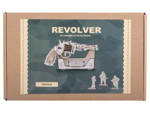 UGears TSZH019 Mechanical Model Wood Rubber Band Gun