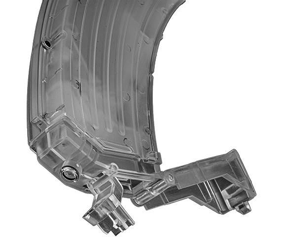 UK Arms 500 Round AK Magazine-Style Speedloader, Smoked