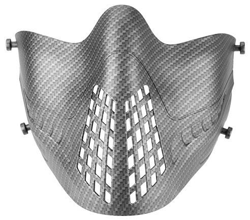UK Arms Lower Attack Face Protection, Carbon Fiber