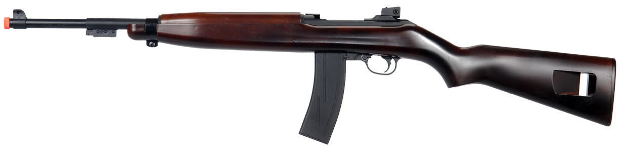 UK Arms Spring Powered M1 Carbine Rifle, Faux Wood