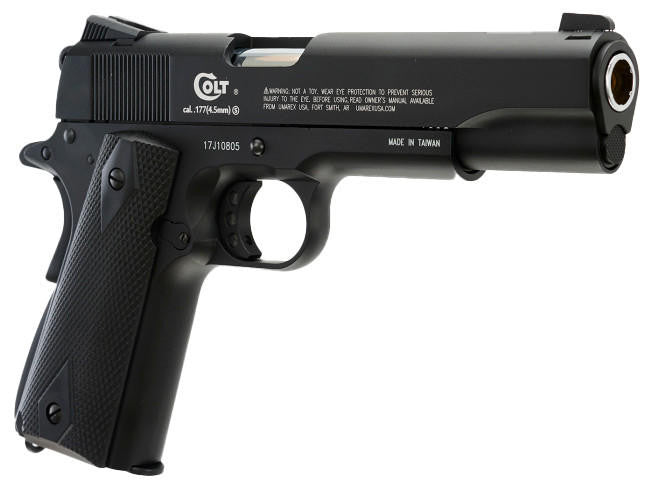 Umarex .177 Cal CO2 Colt Commander Blowback 1911 Airgun, Black