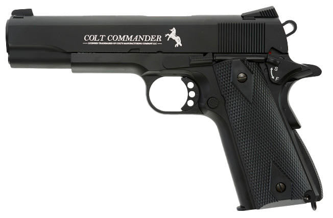 Umarex .177 Cal CO2 Colt Commander Blowback 1911 Airgun, Black