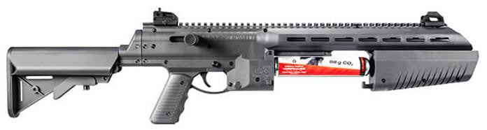 Umarex AirJavelin CO2 Powered Air Archery Airgun Rifle, Black