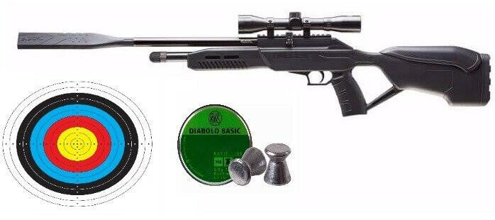 UMAREX Fusion 2 Quiet Co2 Air Rifle & Scope Combo